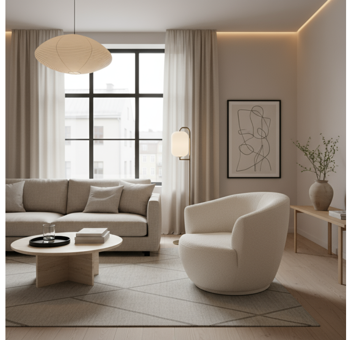 Кресло BONO 80/VIVA OFFWHITE/BIOFLEX/встроенные/