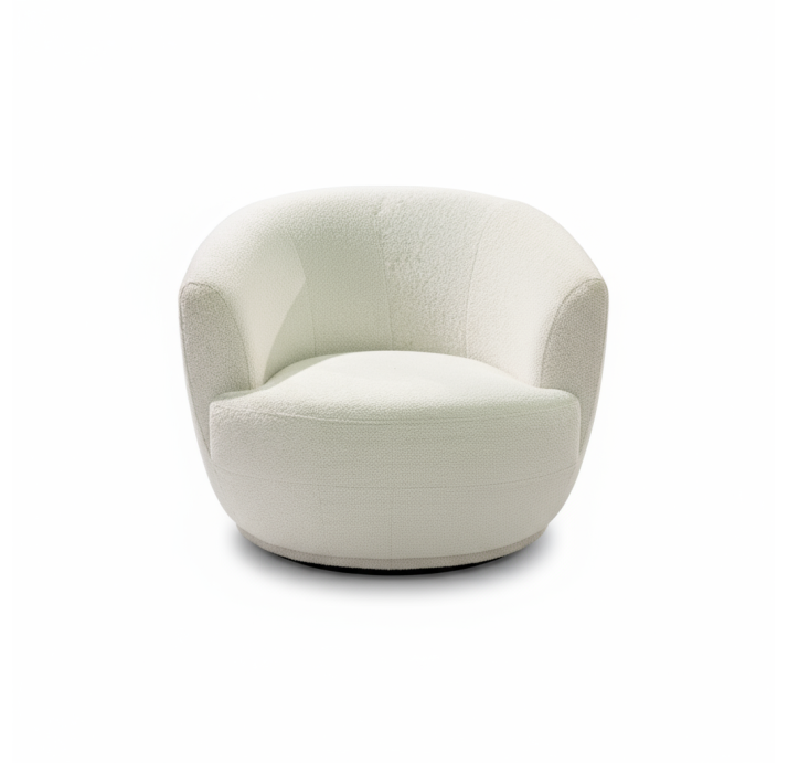 Кресло BONO 80/VIVA OFFWHITE/BIOFLEX/встроенные/