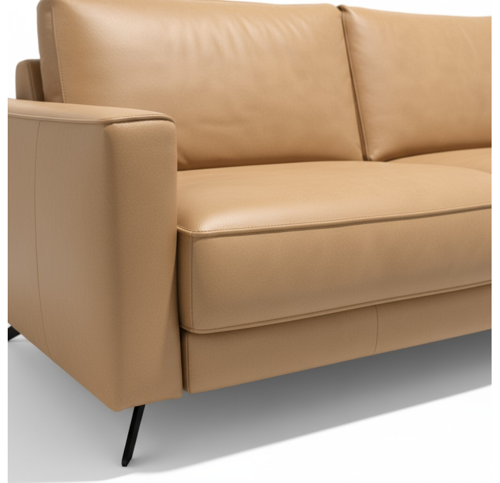 Диван VARIATIONE B99-320-167L/47/KENIA CAMEL/DYNASPRING/03BL BLACK/MR,E,Z,E,E