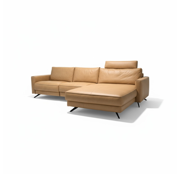 Диван VARIATIONE B99-320-167L/47/KENIA CAMEL/DYNASPRING/03BL BLACK/MR,E,Z,E,E