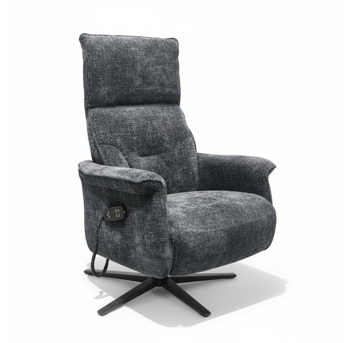 Кресло MELODY B77B/52/RAMIRO NIGHT/01BR BRUSHED/R,E