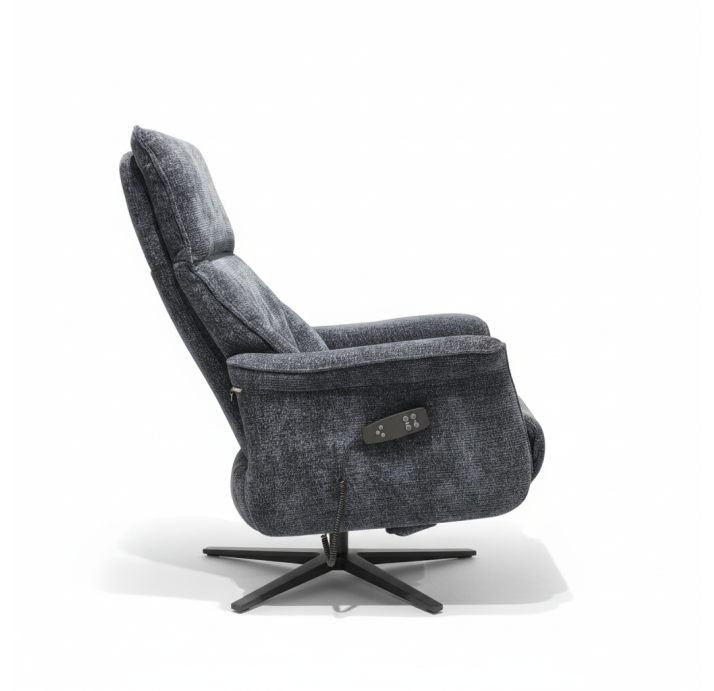 Кресло MELODY B77B/52/RAMIRO NIGHT/01BR BRUSHED/R,E