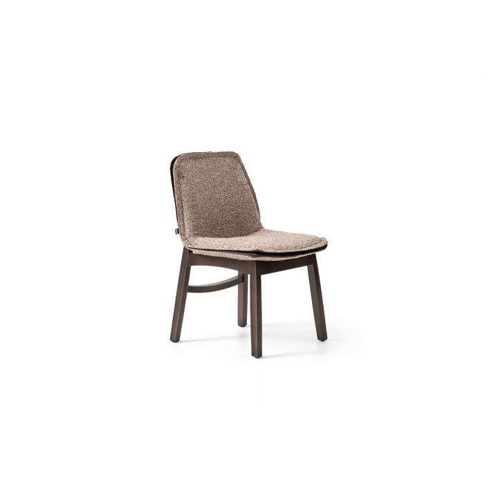 Стул интерьерный SHINE CHAIR unknown 1 BEIGE  AMERICAN WALNUT (NRM05754)