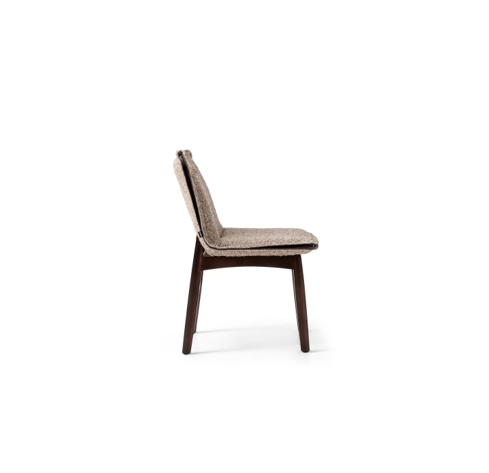 Стул интерьерный SHINE CHAIR unknown 1 BEIGE  AMERICAN WALNUT (NRM05754)