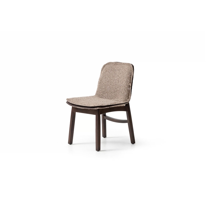 Стул интерьерный SHINE CHAIR unknown 1 BEIGE  AMERICAN WALNUT (NRM05754)