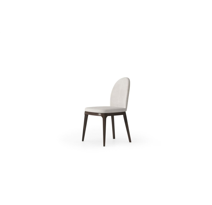 Стул интерьерный EGG CHAIR unknown WHITE  AMERICAN WALNUT (NRM05766)