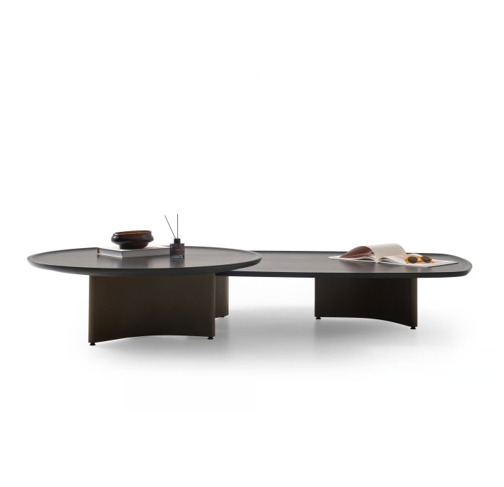 Стол журнальный OXFORD COFFEE TABLE WALNUT AMERICAN WALNUT  100X100X33 СМ. (NRM05774)