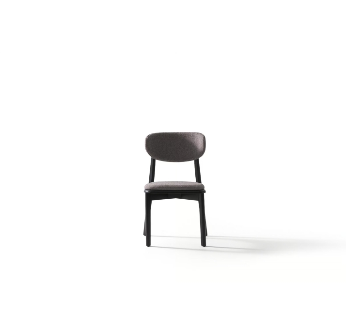 Стул интерьерный GENOVA CHAIR unknown GREY  Черный (NRM05773)