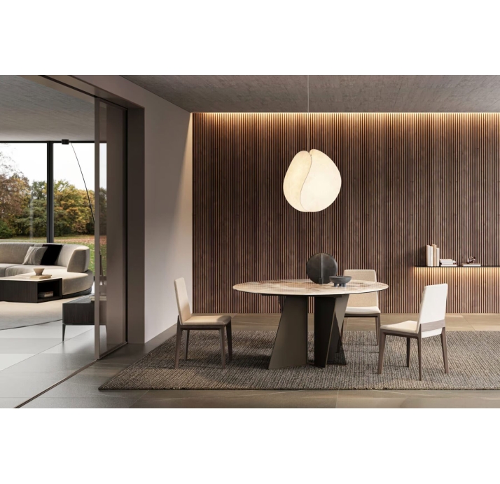 Стул интерьерный LIME CHAIR unknown WHITE  AMERICAN WALNUT (NRM05764)