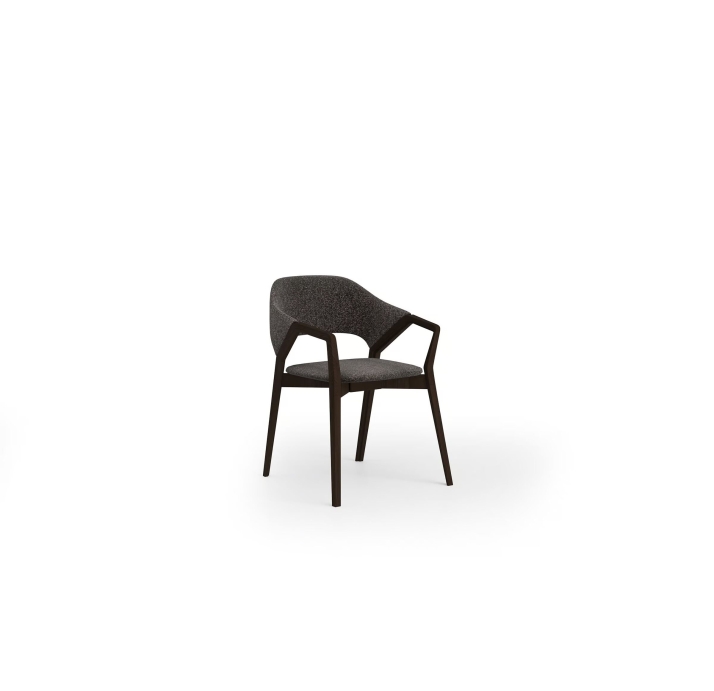 Стул интерьерный KEN CHAIR unknown GREY  AMERICAN WALNUT (NRM05776)