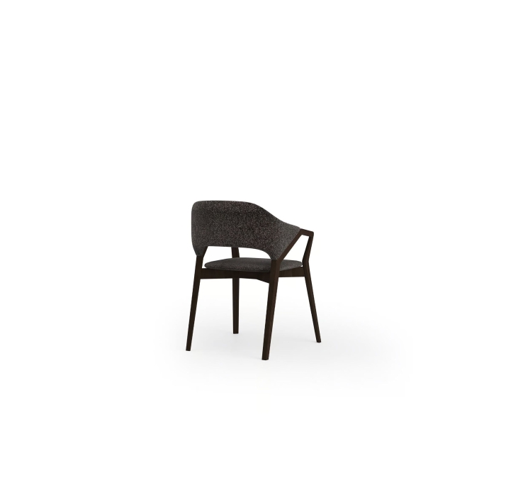Стул интерьерный KEN CHAIR unknown GREY  AMERICAN WALNUT (NRM05776)