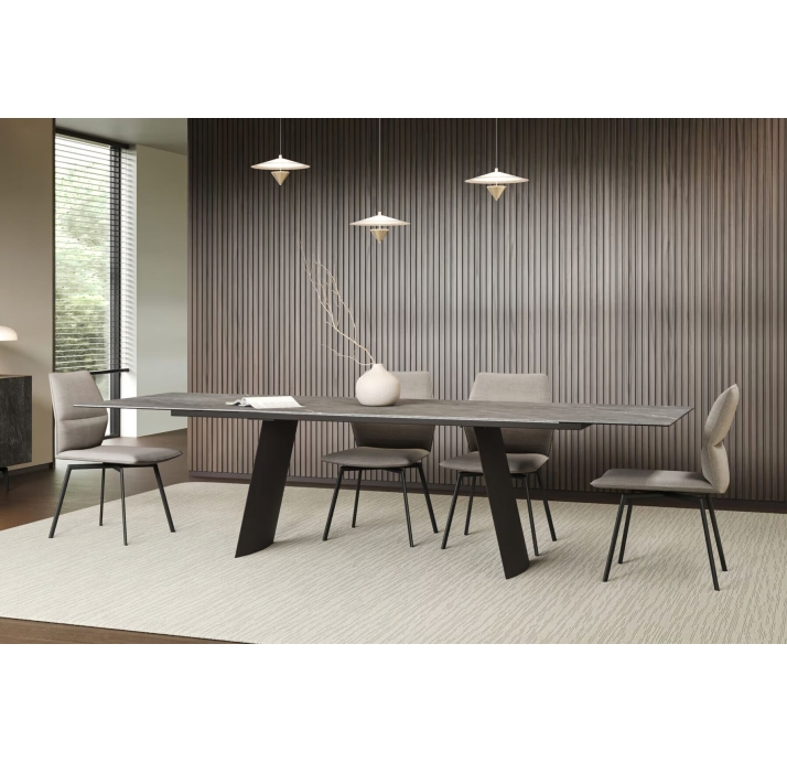 Стул интерьерный ALOE CHAIR unknown GREY  Черный (NRM05778)