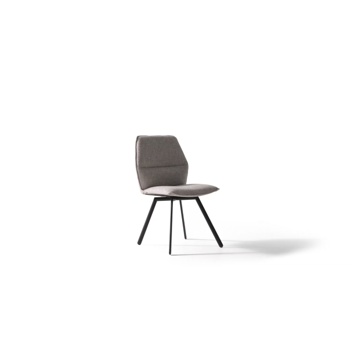 Стул интерьерный ALOE CHAIR unknown GREY  Черный (NRM05778)
