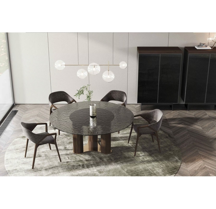 Стул интерьерный KEN CHAIR unknown WHITE  AMERICAN WALNUT (NRM05775)