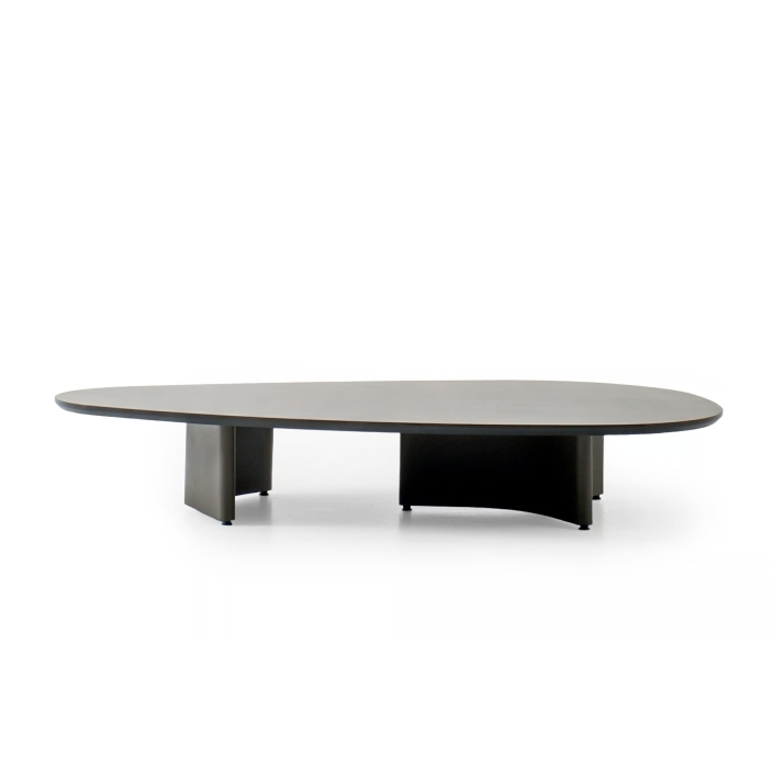 Стол журнальный LAVA COFFEE TABLE EMPT AMERICAN WALNUT  160X105X26 СМ. (NRM05788)