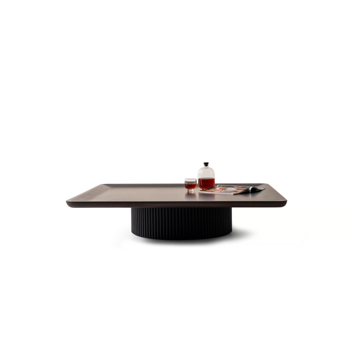 Стол журнальный SOLID COFFEE TABLE WALNUT AMERICAN WALNUT  120X120X25 СМ. (NRM05796)