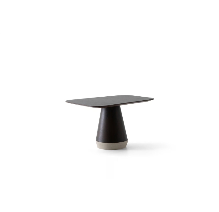 Стол журнальный VIVIENNE COFFEE TABLE BLACK AMERICAN WALNUT  70X46X48 СМ. (NRM05804)