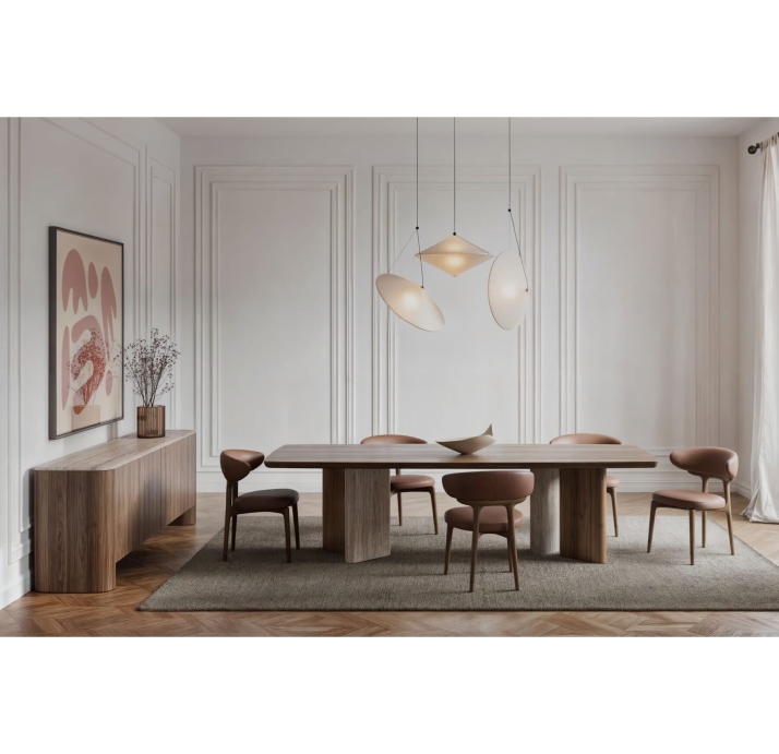 Комод AGATE CONSOLE WALNUT WALNUT AMERICAN WALNUT 240X52X79 СМ. (NRM05883)