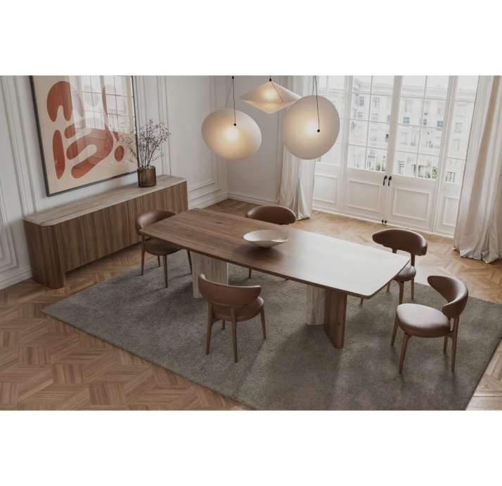 Комод AGATE CONSOLE WALNUT WALNUT AMERICAN WALNUT 240X52X79 СМ. (NRM05883)