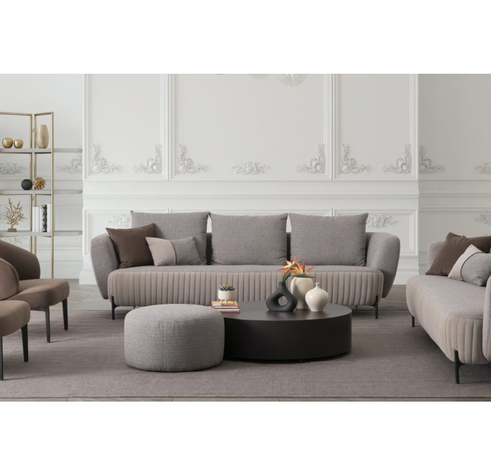 Пуф CHELSEA POUF 60X60X35 см. unknown BLUE (NRM05941)