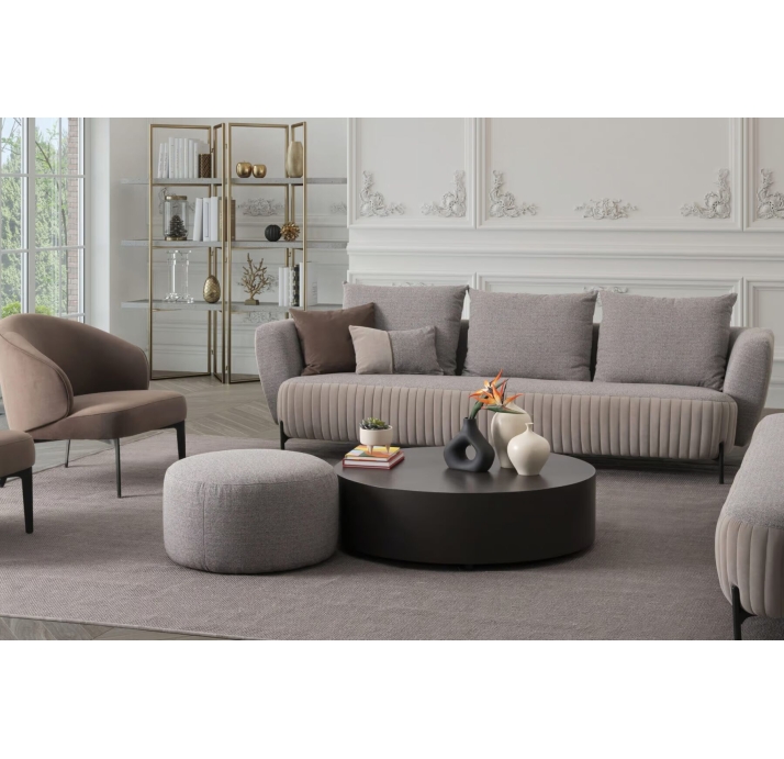 Пуф CHELSEA POUF 60X60X35 см. unknown BLUE (NRM05941)