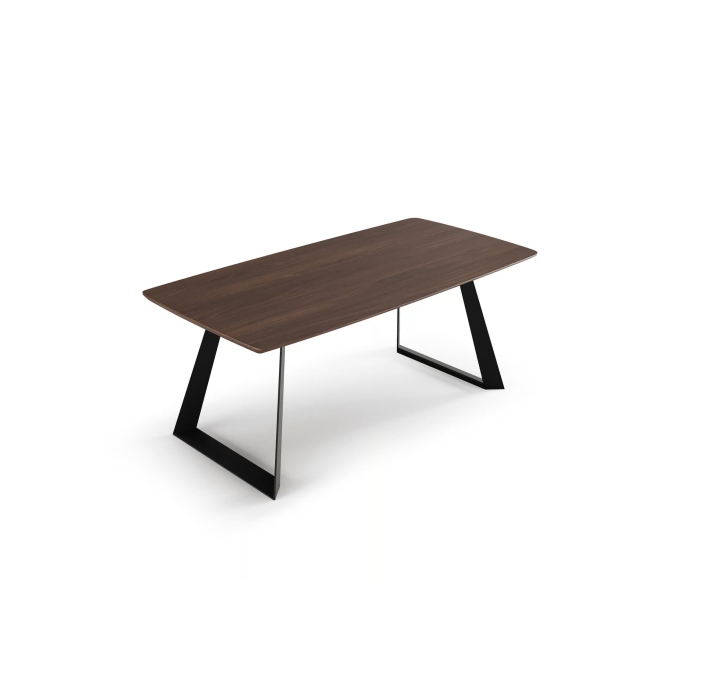 Стол обеденный ARAGON DINING TABLE BROWN AMERICAN WALNUT  219X103X76 СМ. (NRM06080)