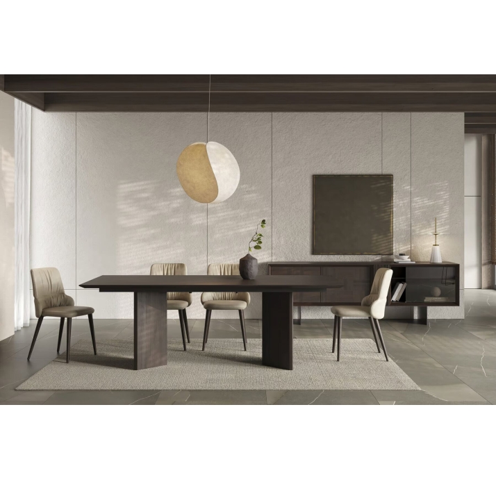 Стол обеденный ARIEL DINING TABLE RAW OAK RAW OAK  220X100X76 СМ. (NRM06098)