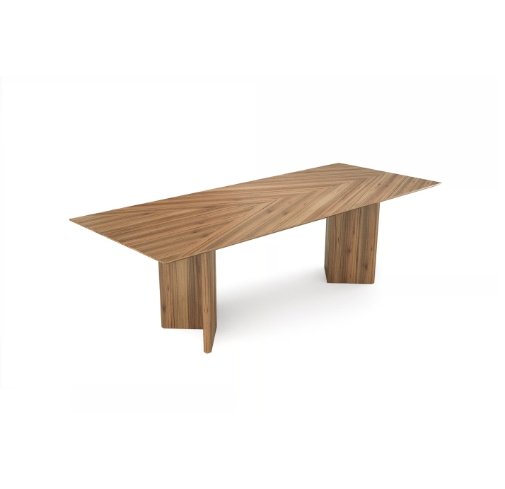 Стол обеденный ARIEL DINING TABLE RAW OAK RAW OAK  220X100X76 СМ. (NRM06098)