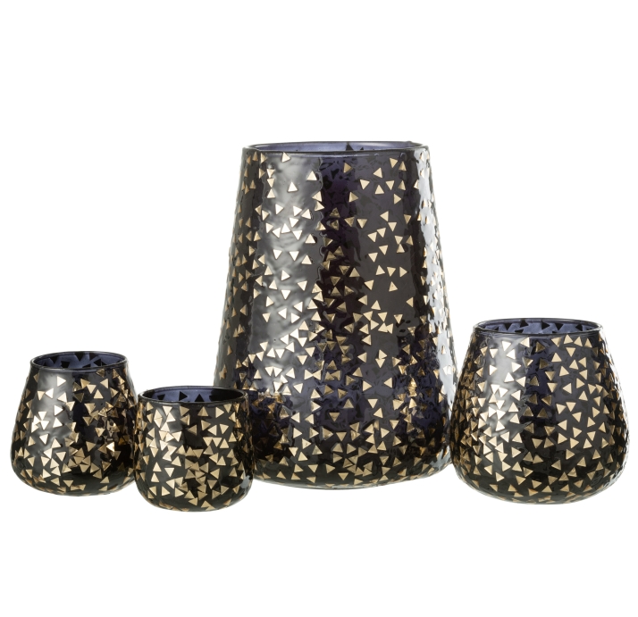 Ваза настольная MOSAIC VASE 17X17X23 СМ. (NRM06162)