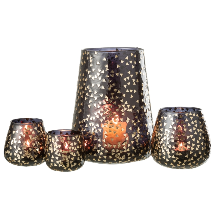 Ваза настольная MOSAIC VASE 17X17X23 СМ. (NRM06162)