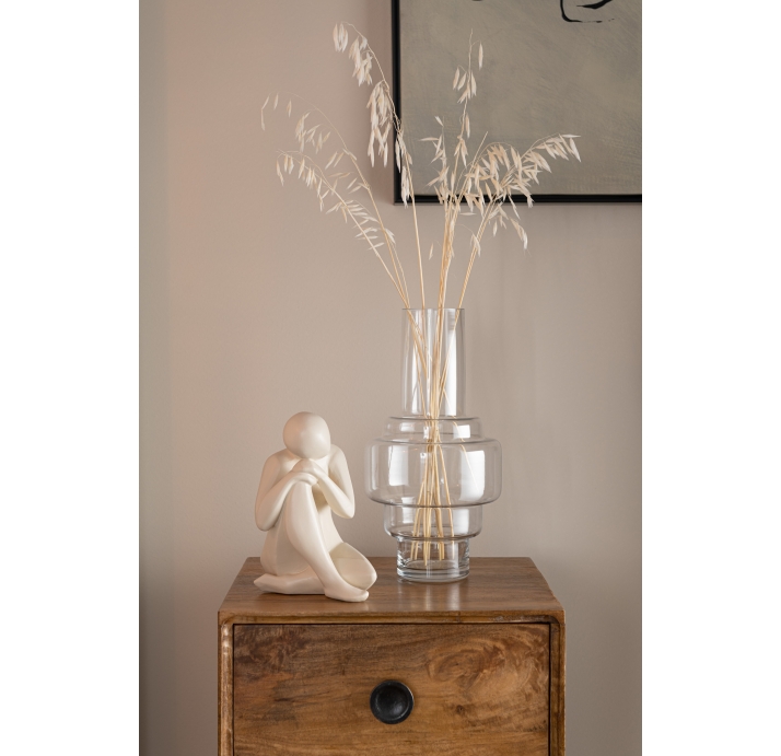 Ваза настольная RINO VASE 17X17X35,5 СМ. (NRM06156)