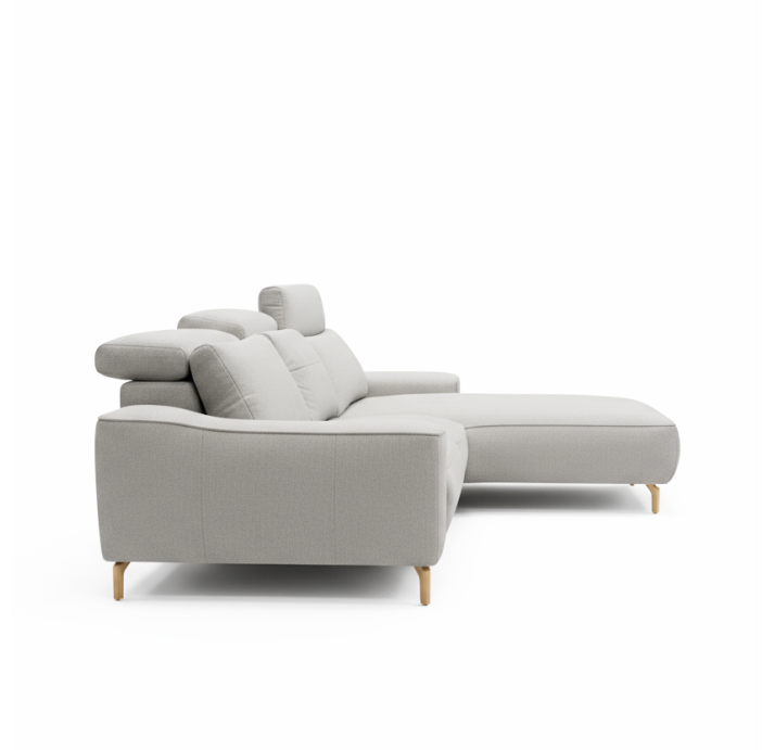 Диван DARIO B100-320-167L/M/ALVARO ANGORA/SOFTEX/02OA OAK/E,Z,MR,EL,E,E