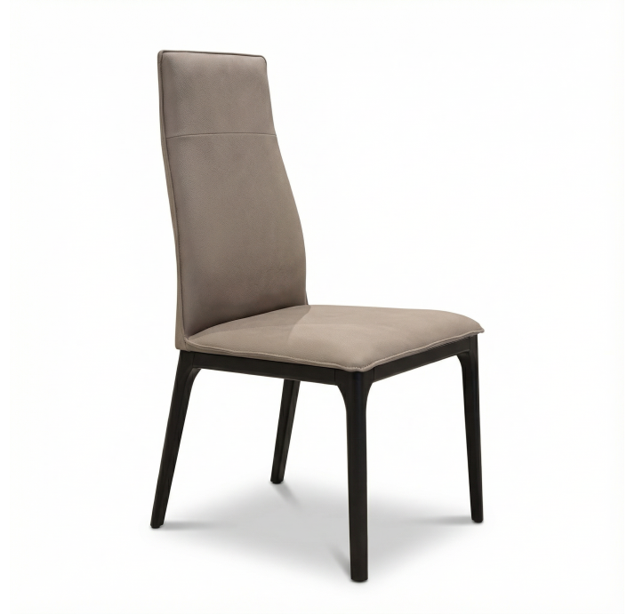 Стул интерьерный NOVARRO CHAIR MASSA 040 MILKY BROWN  BLACK MATTE (NRM06180)