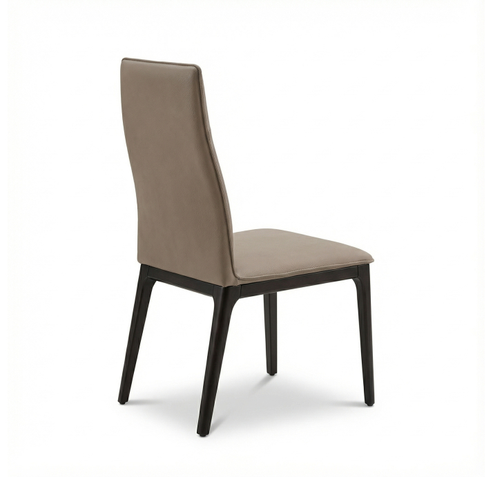 Стул интерьерный NOVARRO CHAIR MASSA 040 MILKY BROWN  BLACK MATTE (NRM06180)