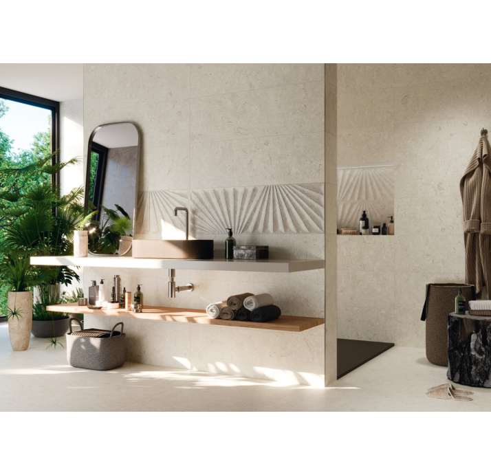 Керамическая плитка FOSIL BONE REC. Бежевый 60X30X10 (NCR00676)