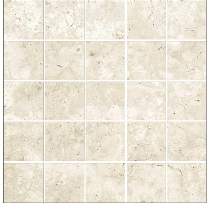 Керамическая мозаика PALATINO CROSS BONE Бежевый 30X30X (NCR01263)