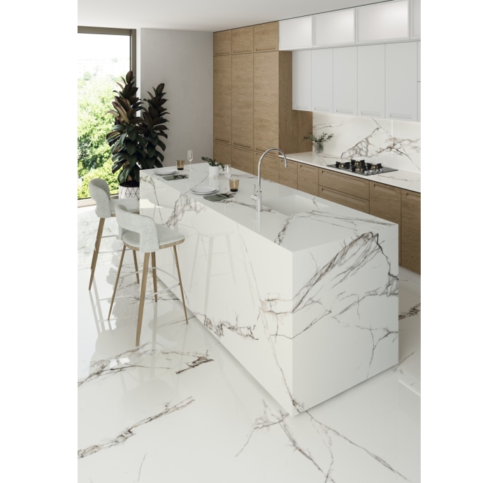 Керамическая плитка ICEBERG 120X120 PUL. 5,6 Серый 120X120X5,6 (NCR00781)