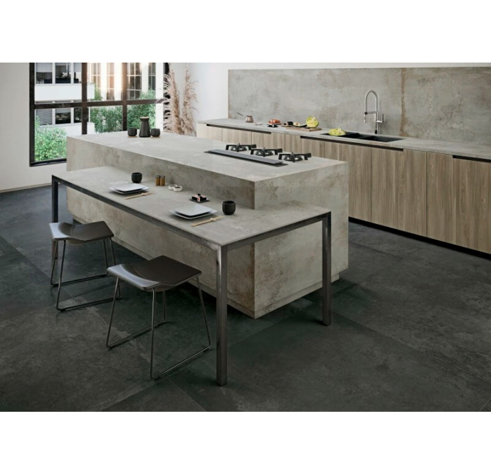 Крупноформатная плита DISTRITO ALUMINIO Серый 324X162X12 (NCR00559)