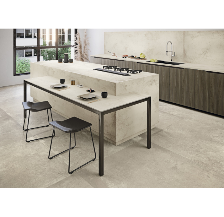 Керамическая плитка DISTRITO ALUMINIO Серый 120X120X5,6 (NCR00556)