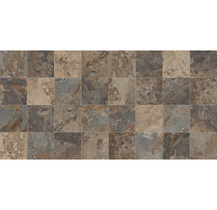 Керамическая плитка YUKATAN MULTIC. ANT Серый 60X60X10 (NCR01874)