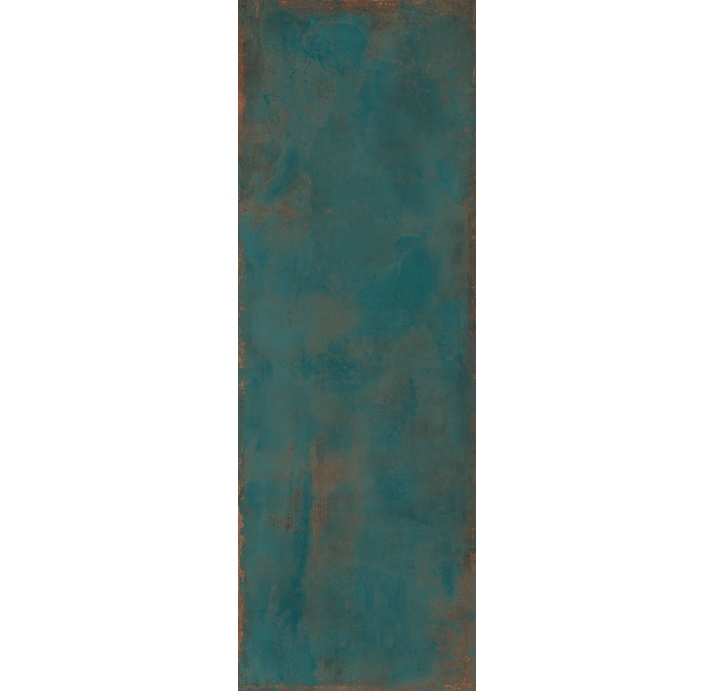 Крупноформатная плита DISTRITO ZINC Бирюзовый 300X100X3,5 (NCR00590)