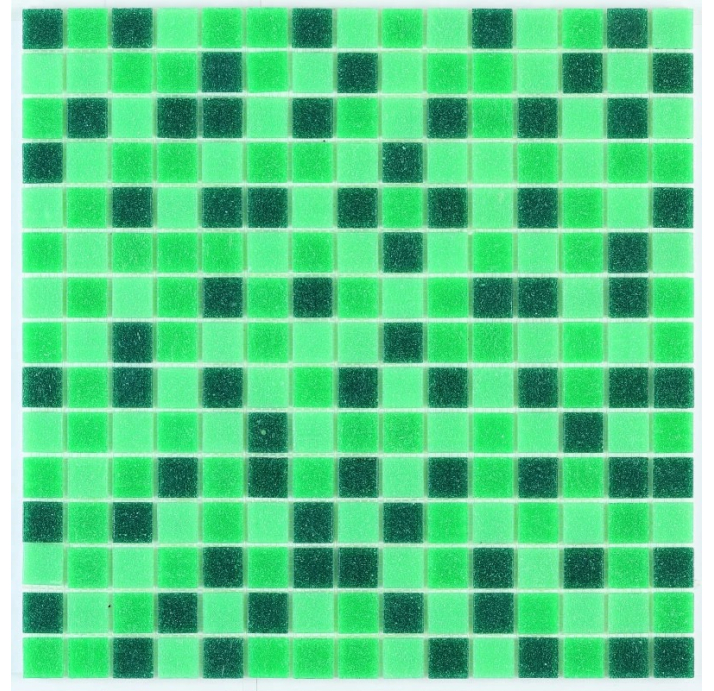 Стеклянная мозаика SIGNIA VERDE Зеленый 33X33X (NCR01460)