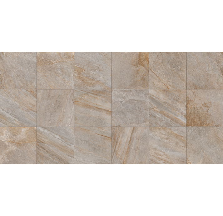 Керамическая плитка INDIANA MULTICOLOR REC. Серый 60X60X10 (NCR00827)