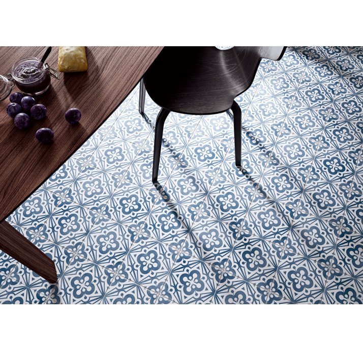 Керамическая плитка BOLSHOI 02 NAVY Голубой 20X20X7 (NCR00338)