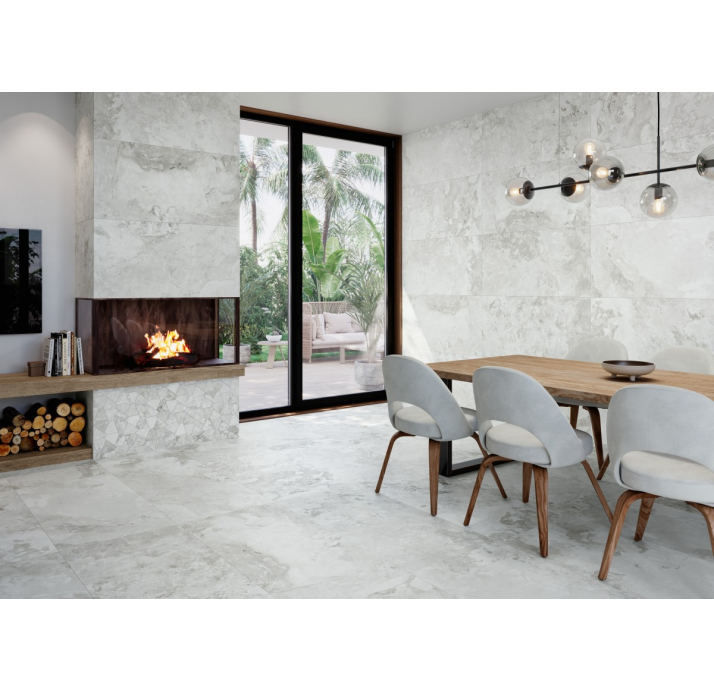 Керамическая плитка YUKATAN BLANCO REC Серый 120X60X10 (NCR01865)