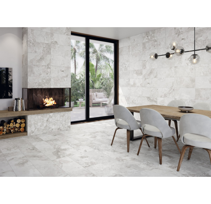 Керамическая плитка YUKATAN BLANCO REC Серый 120X60X10 (NCR01865)