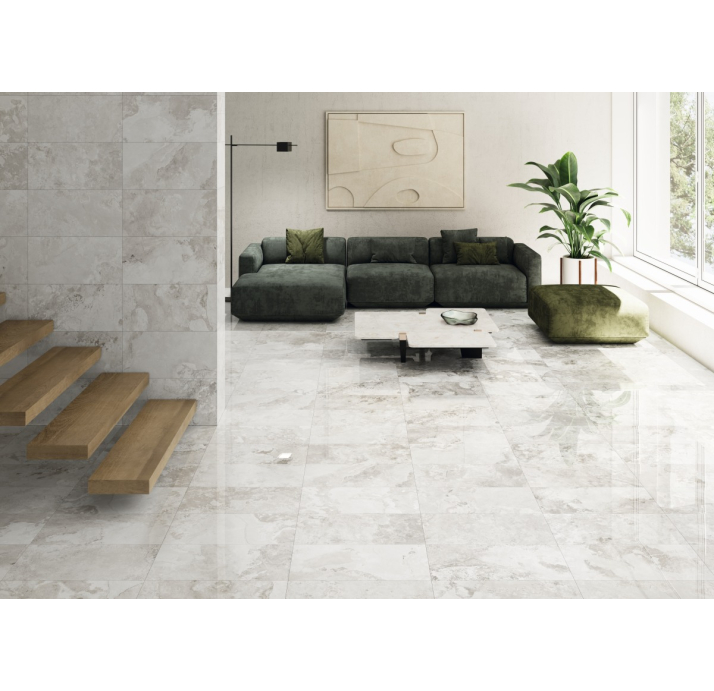 Керамическая плитка YUKATAN BLANCO ANT Серый 60X60X10 (NCR01866)