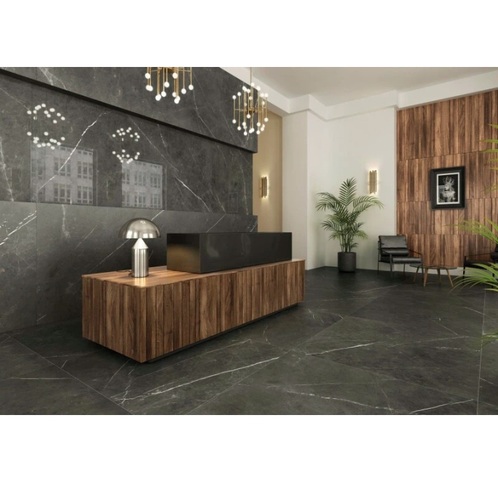 Крупноформатная плита PALADIO MARRON     120X360 5,6 Графитовый 360X120X5,6 (NCR01255)