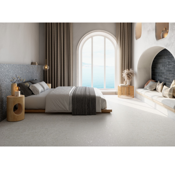 Керамическая плитка SANTORINI BLANCO ANTI. Белый 60X60X10 (NCR01424)