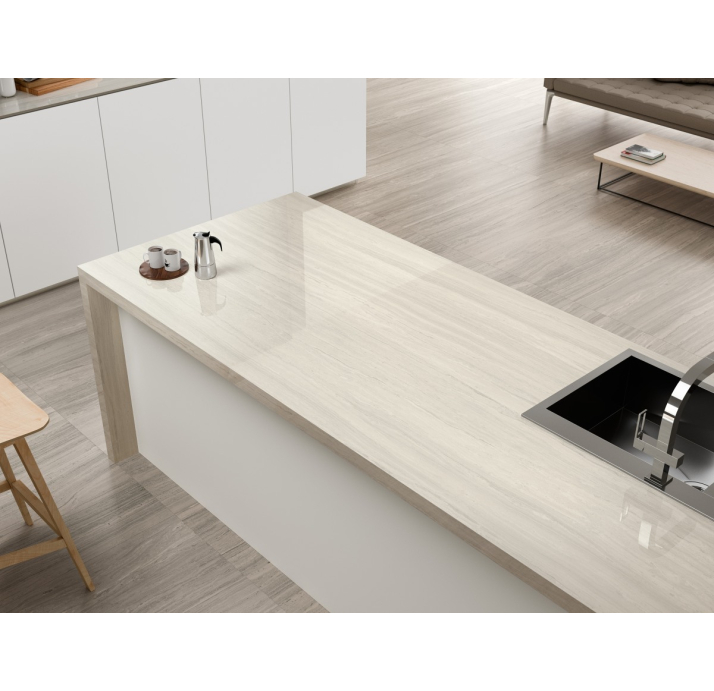 Крупноформатная плита SILK BLANCO MALL. Бежевый 260X120X5,6 (NCR01469)